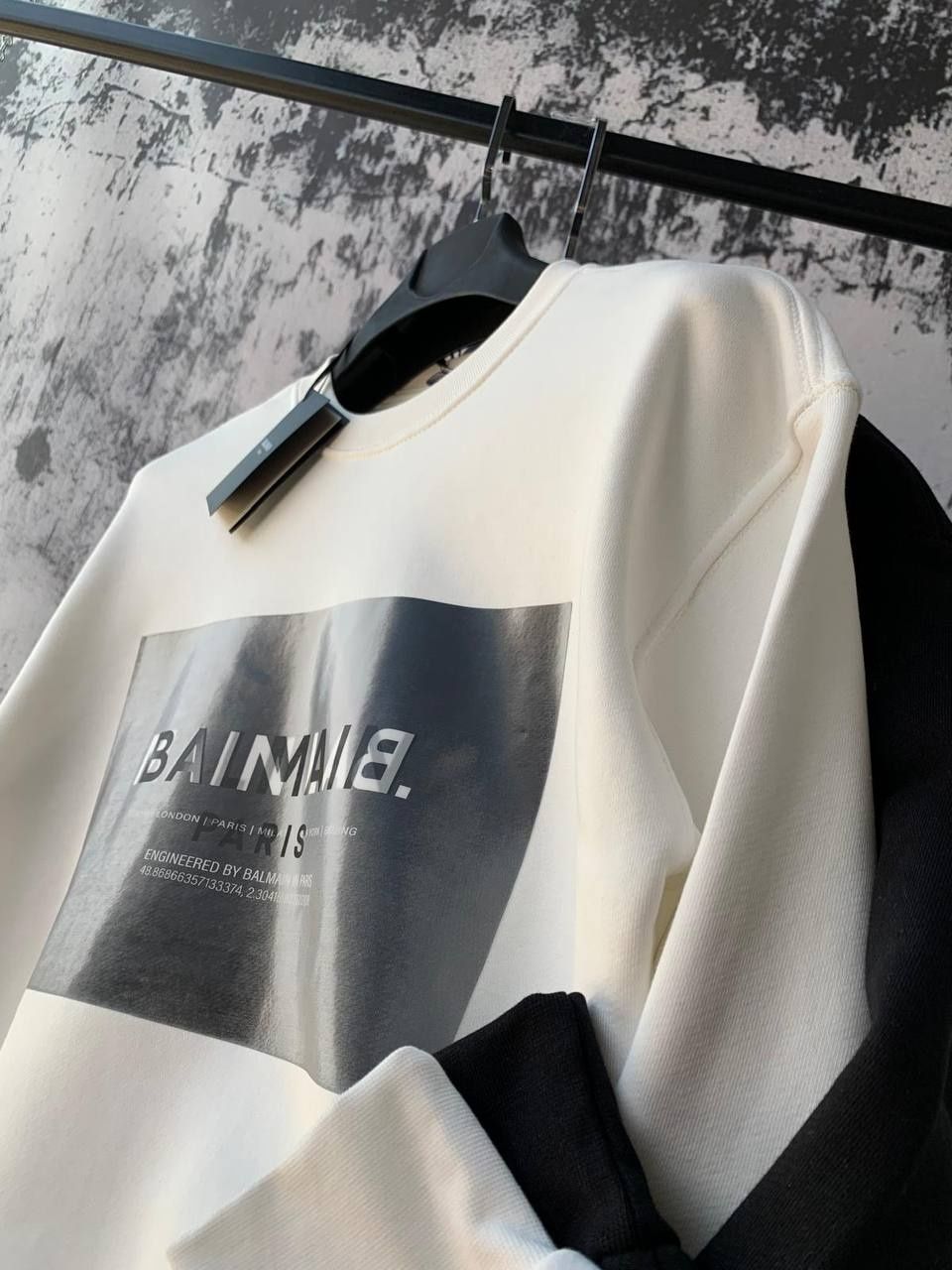 Balmain блуза с дълъг ръкав