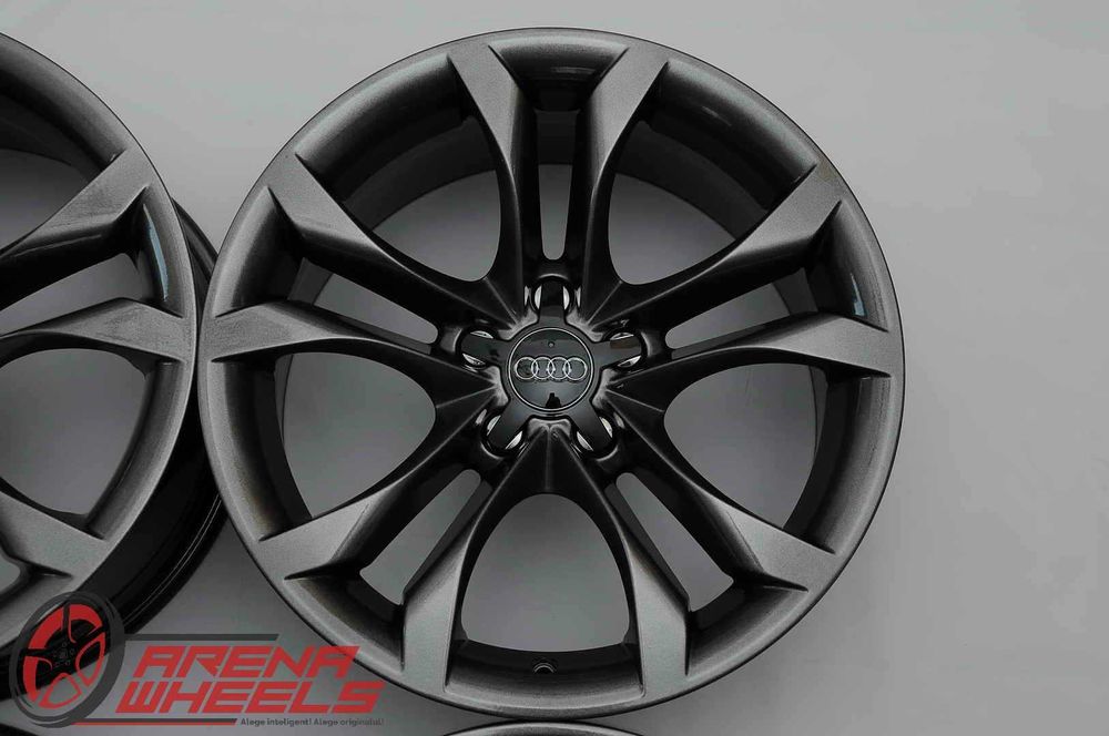 Set 4 Jante Noi 18 inch Originale Audi A5 8T 8W R18 Gun Metal