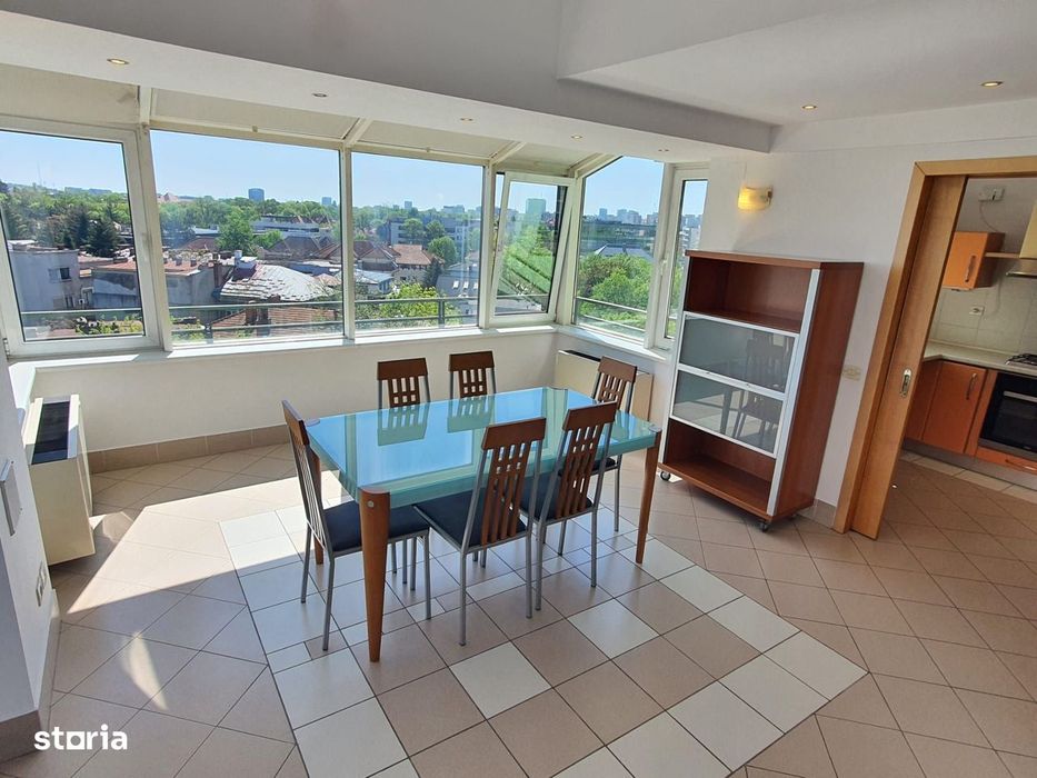 Penthouse 120 mp Arcul de Triumf 3 camere parcare subterana