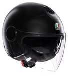 Мото Каска за  чопър скутер AGV ETERES MONO  Black,вградени очила