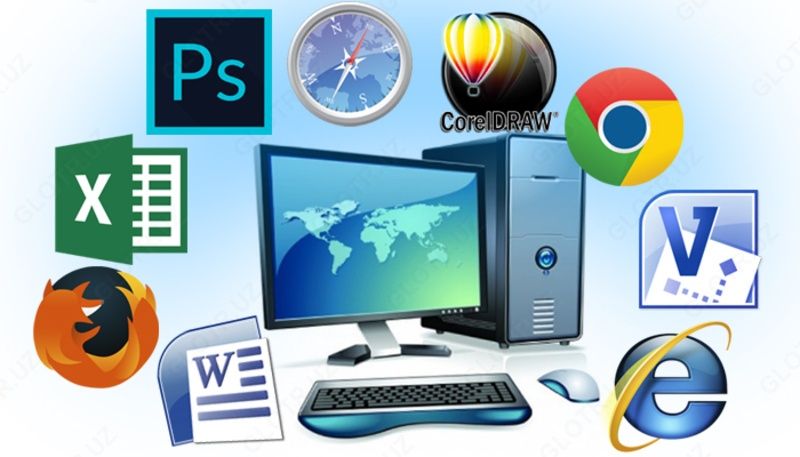 Услуги компютера фотошоп корел драв  Photoshop corel draw