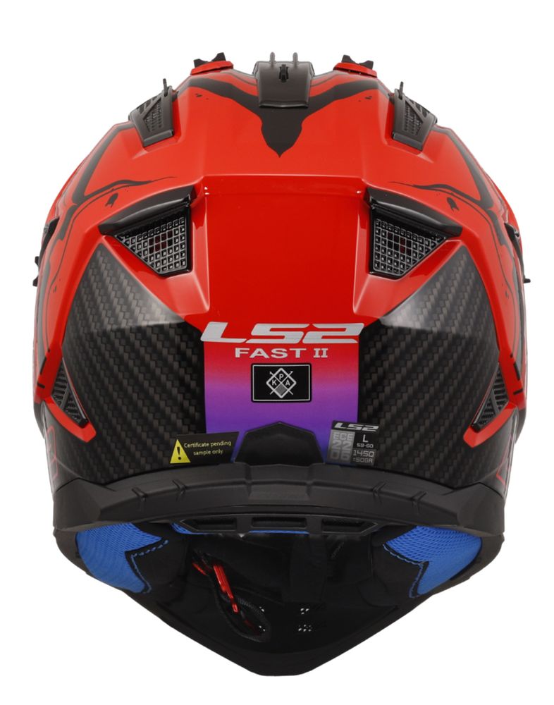 Каска за Мотокрос LS 2 Fast II L размер