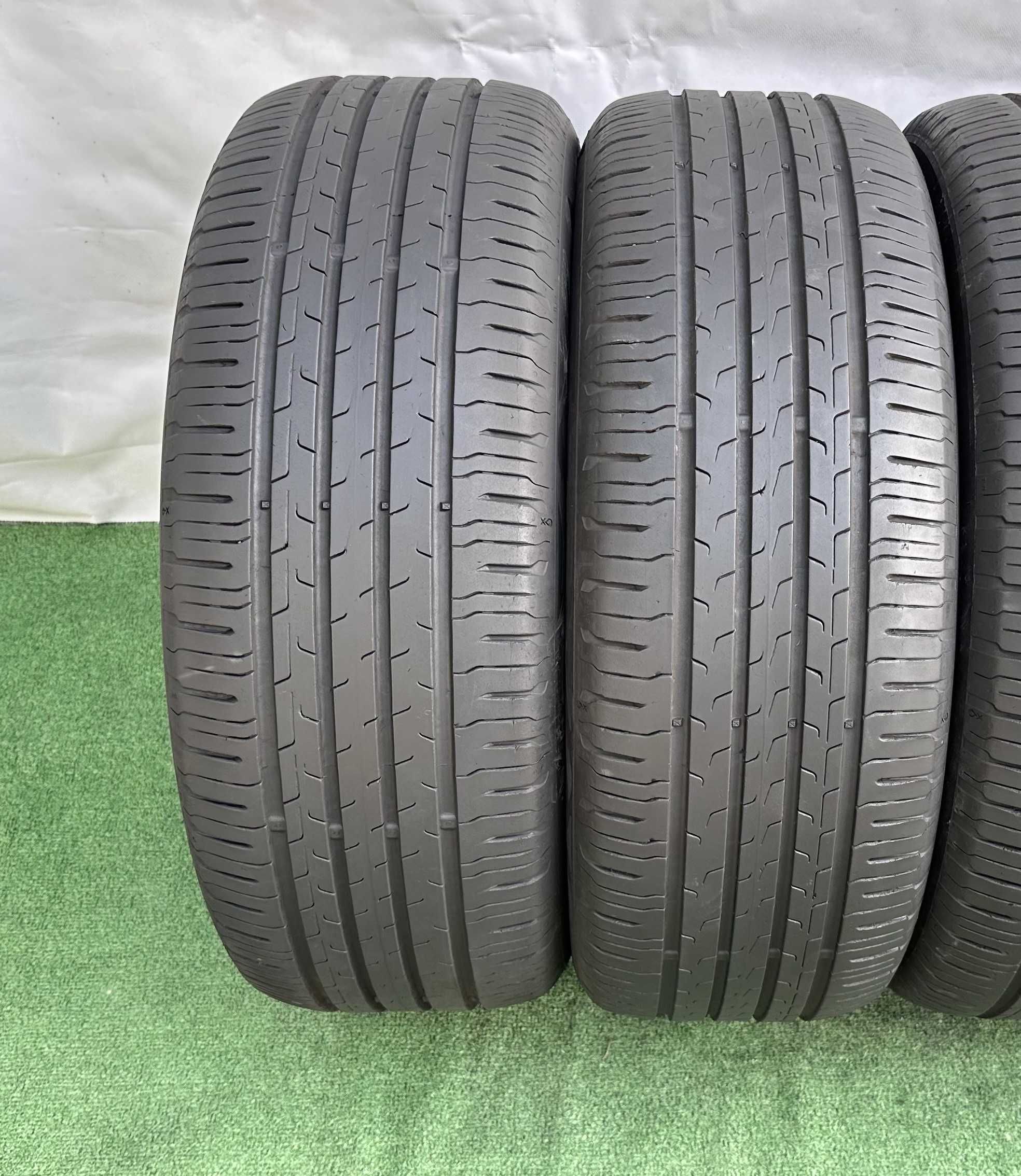 4бр 215/55r17 CONTINENTAL EcoContact 6 летни