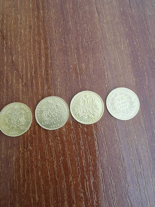 продавам златна монета