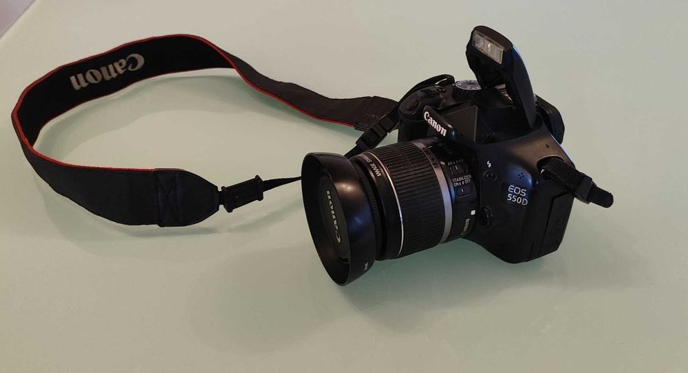 Canon EOS 550D + аксесоари – готов комплект за снимане