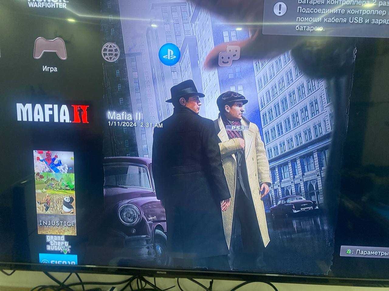 ps3 super slim 500gb прошитая.