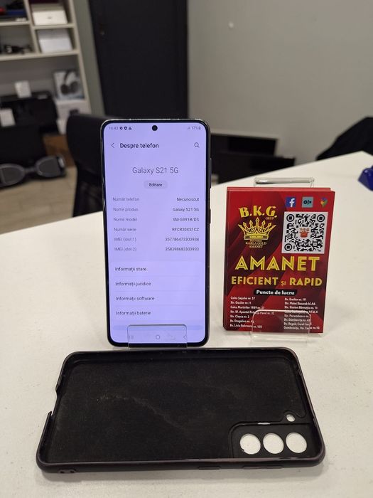 Samsung S21 5G 128gb Amanet BKG