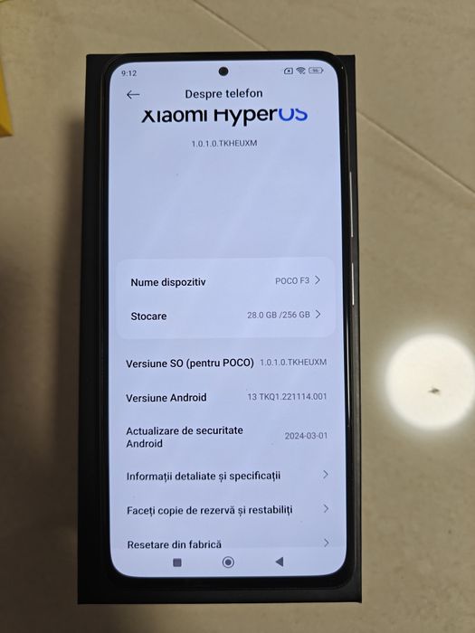 Poco F3  5G  8/256 Gb