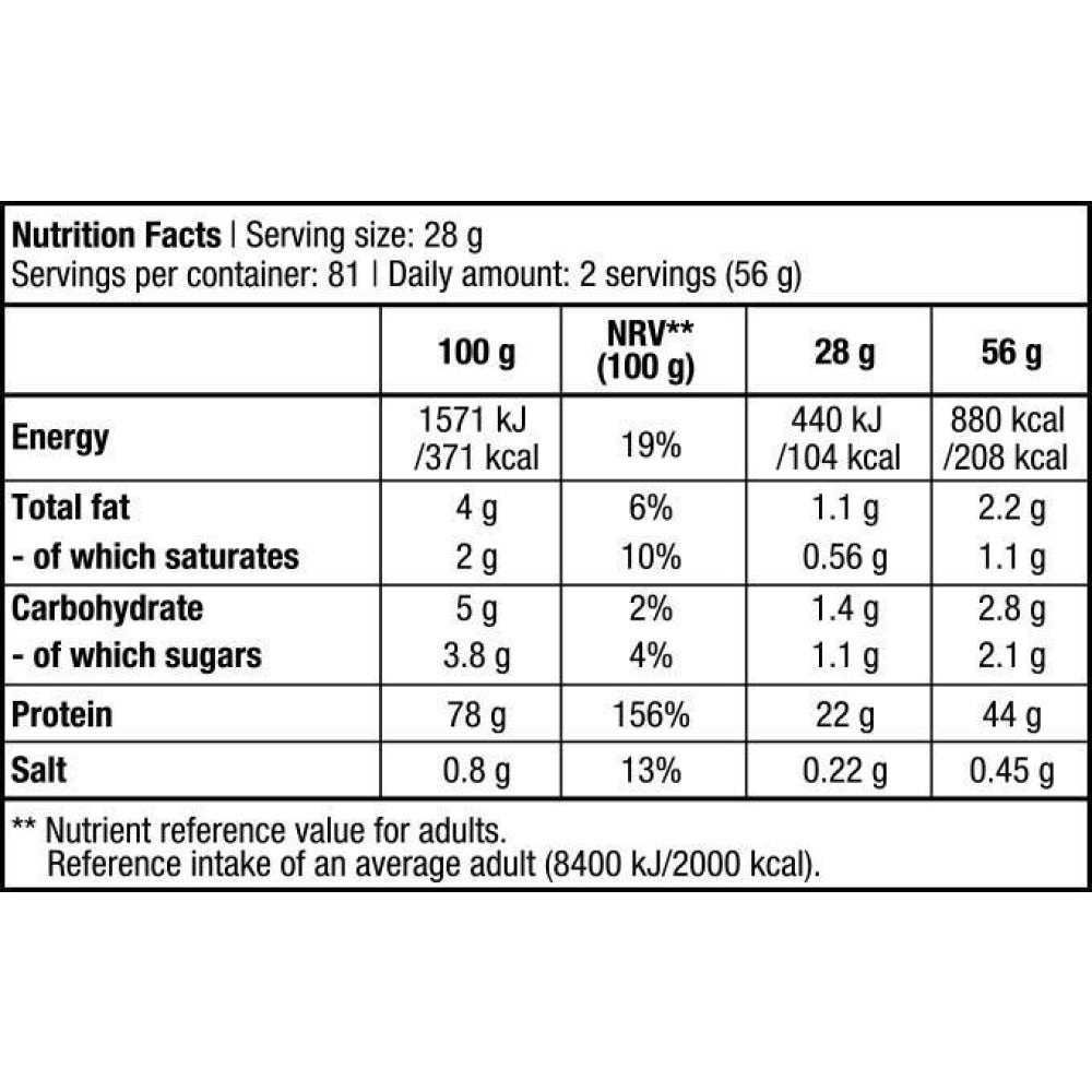 BioTechUSA 100% Pure Whey Protein 2.3 kg