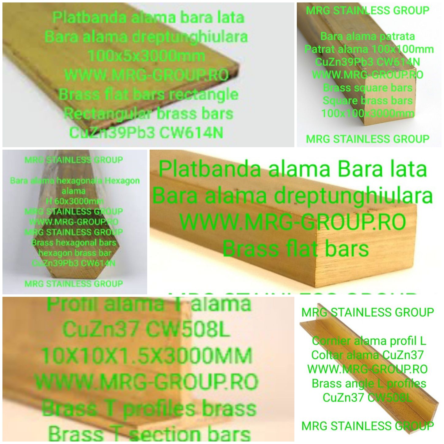 Bara alama speciala rotunda 100mm AMS3 CW713R CuZn37Mn3Al2PbSi cupru