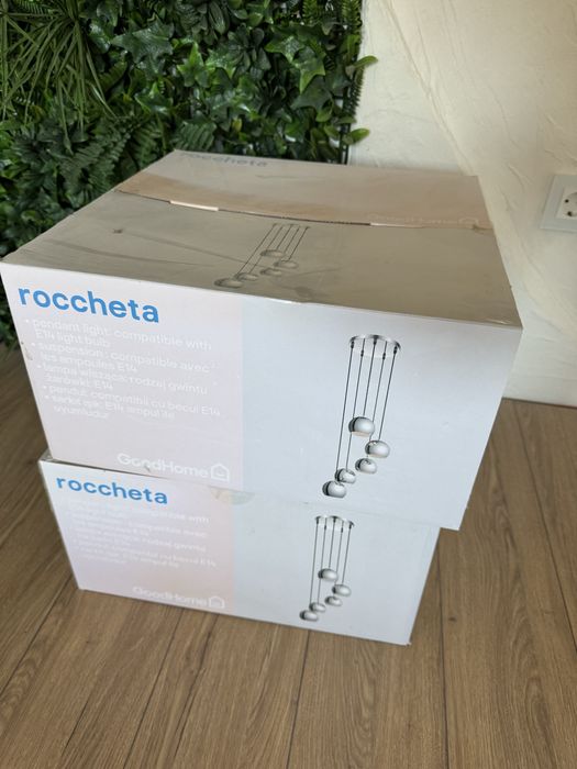 Lustra pendul Roccheta, argintiu