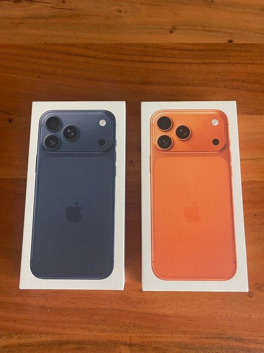 iPhone 17 Pro Max 256GB Cosmic Orange și Deep Blue Sigilate Factura