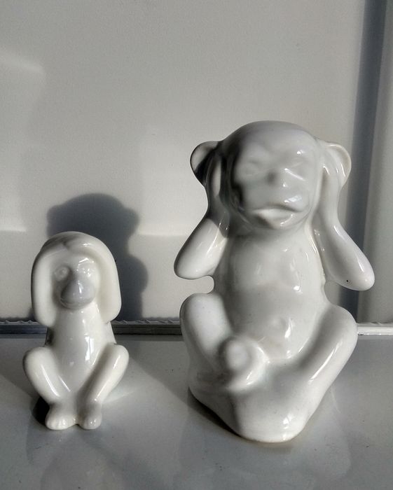 Порцеланови  фигурки на маймунки
