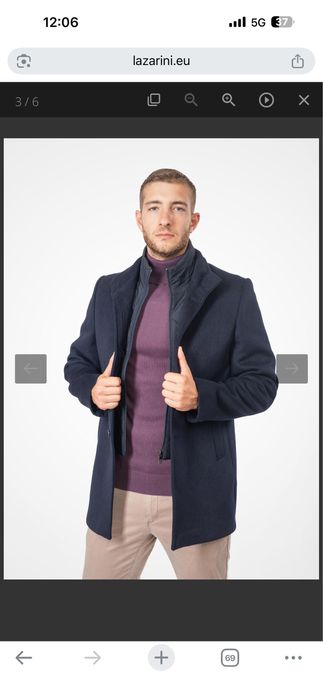 Lazarini  Мъжко палто NORWAY