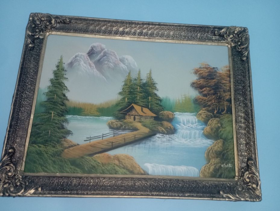 Vând tablouri vechi natura