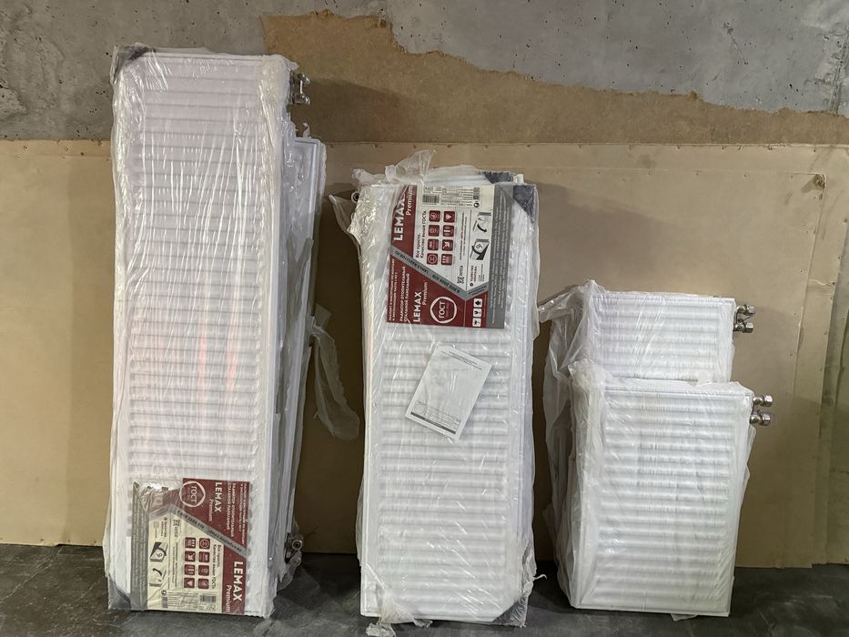 Панельные радиаторы (Россия) разные размеры