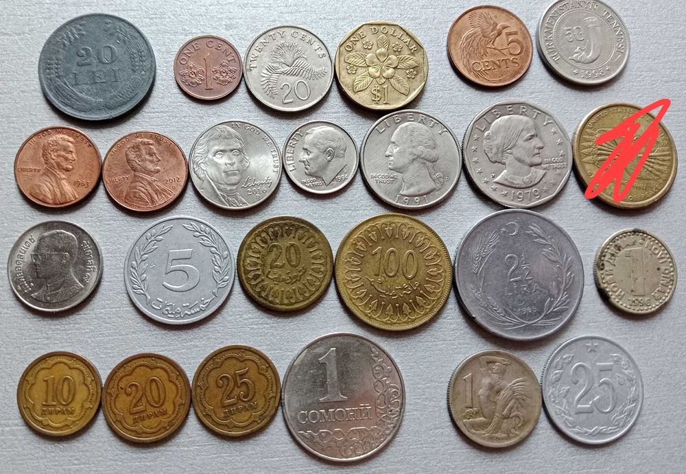 Продам монеты разных стран
