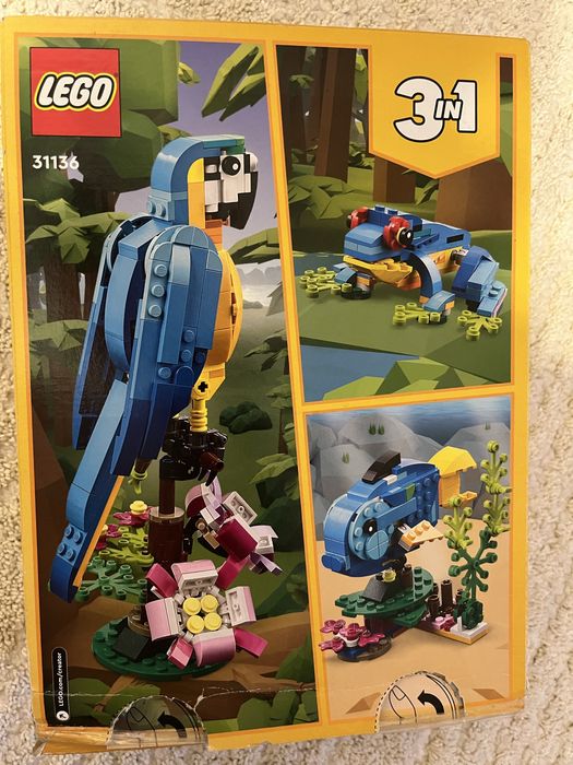 Lego Creator 3 in 1 - Papagal/peste/broasca
