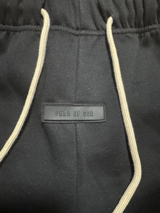 Fear of God "Essentials" Black Scuba Hoodie Tracksuit