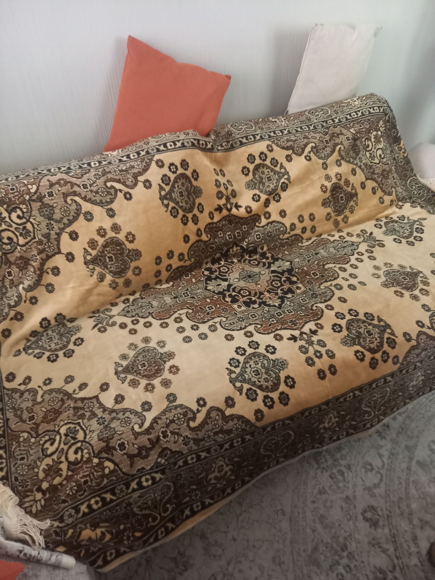 Девандек-покрывало для дивана и кресла