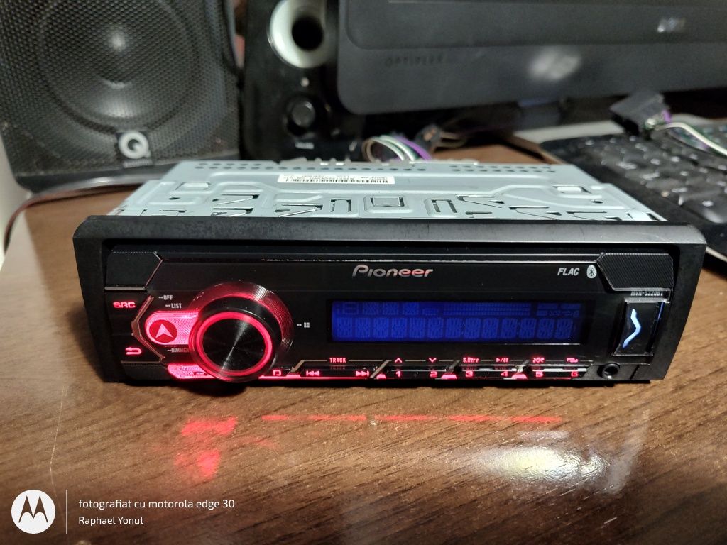 Player mp3 auto Pioneer mvh s320bt Bluetooth usb Spotify nu Alpine Jvc