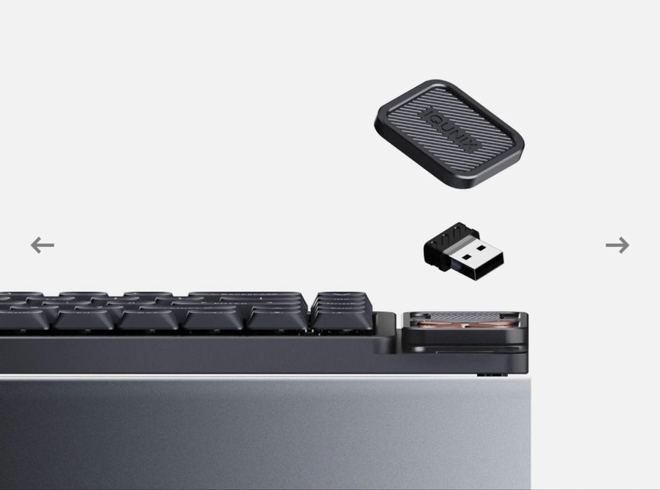 IQUNIX Magi65 Pro Aluminum Low Profile Mechanical Keyboard
