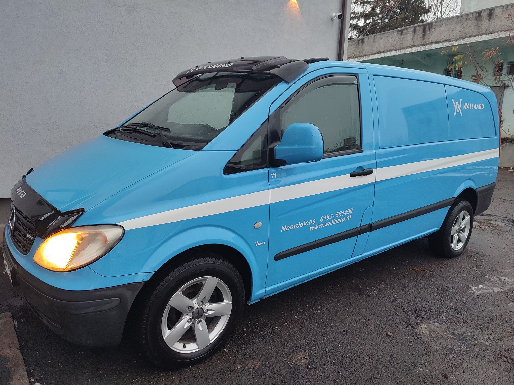 2xVito 120, 3000 V6, 206 CP, extralung, 2008, euro 4,AC, import Olanda