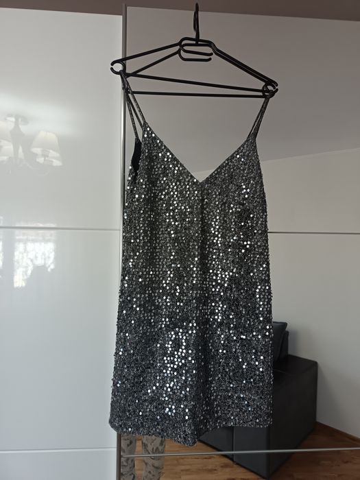 Rochie Poema 34, argintiu