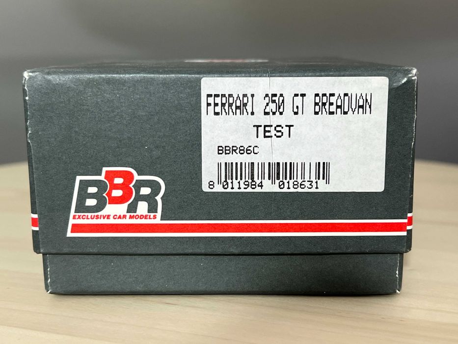 Macheta 1/43 BBR Ferrari 250 GT Breadvan Test BBR86C