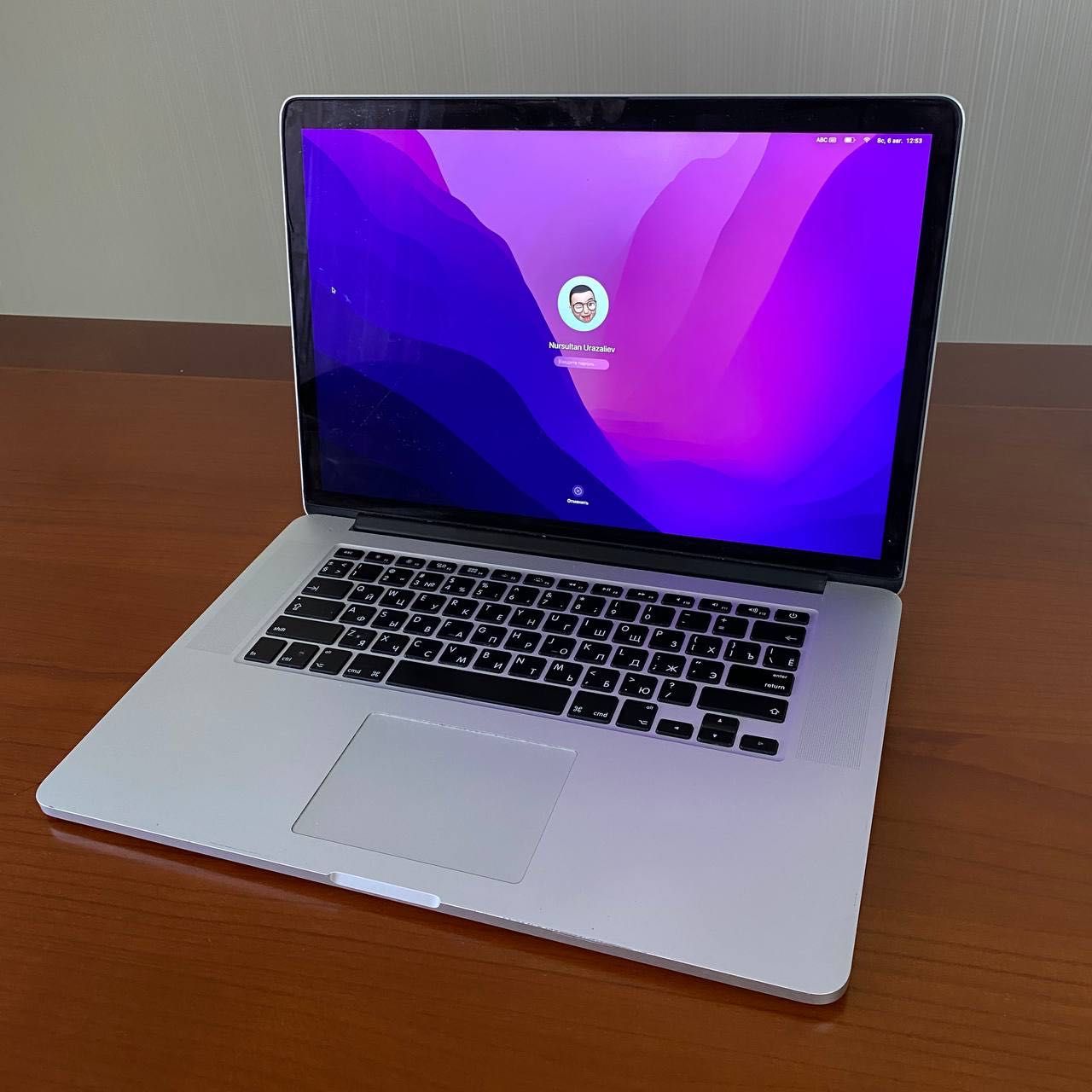 MacBook Pro (Retina, 15-inch, Mid 2015 год) 500 Gb