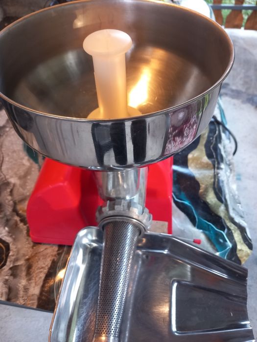 Masina electrica de făcut bulion stors rosi