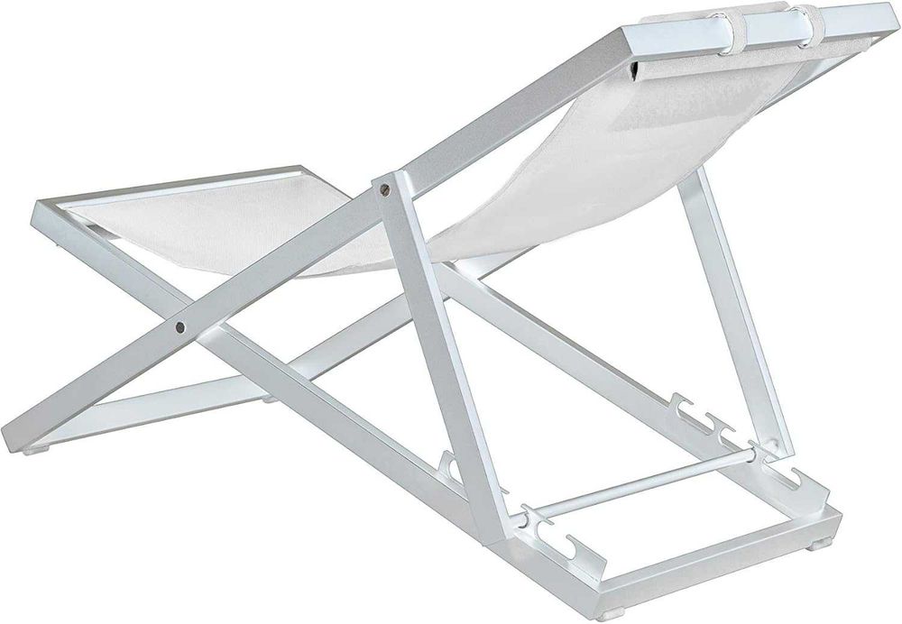 Сгъваем алуминиев шезлонг Duramax Newport