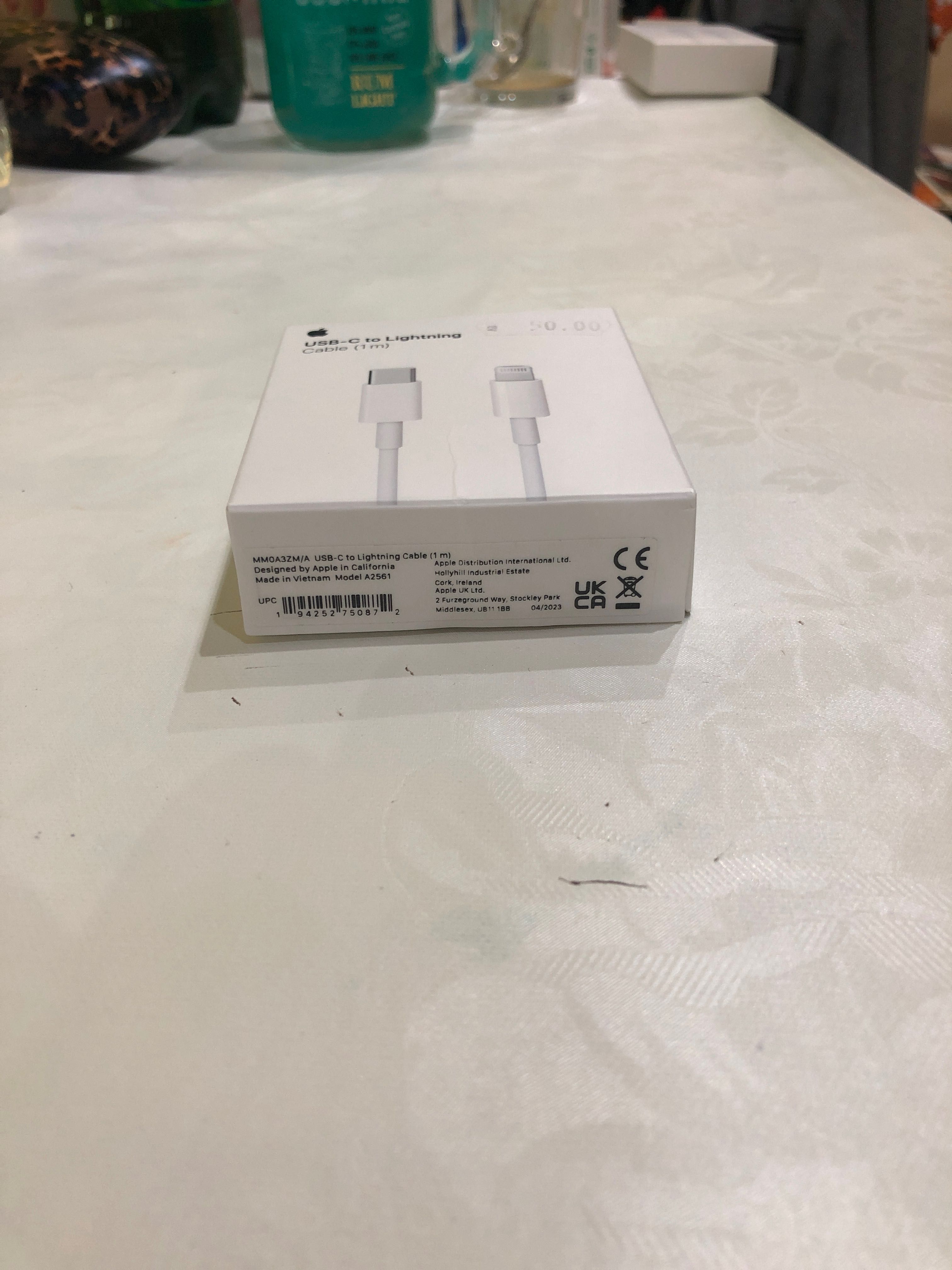 ОРИГИНАЛНО зарядно за Apple устройства (USB Type-C)