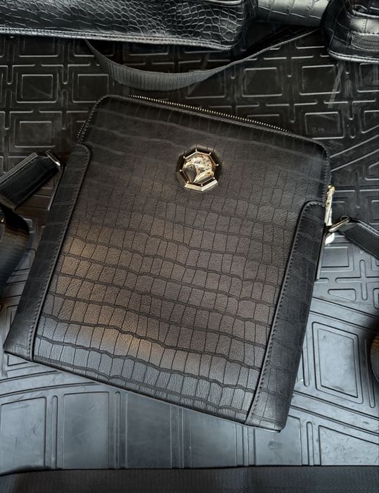 мужская сумка Stefano Ricci кожа под крокодила