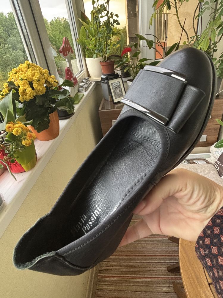 Pantofi din piele naturală moi și confortabili - Flavia Passini