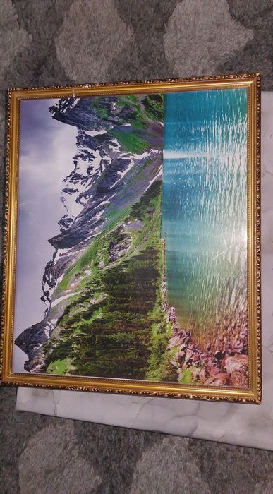 Картина гор и природы