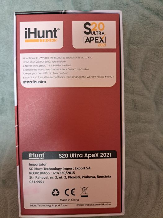 IHunt S20 Ultra Apex 2021