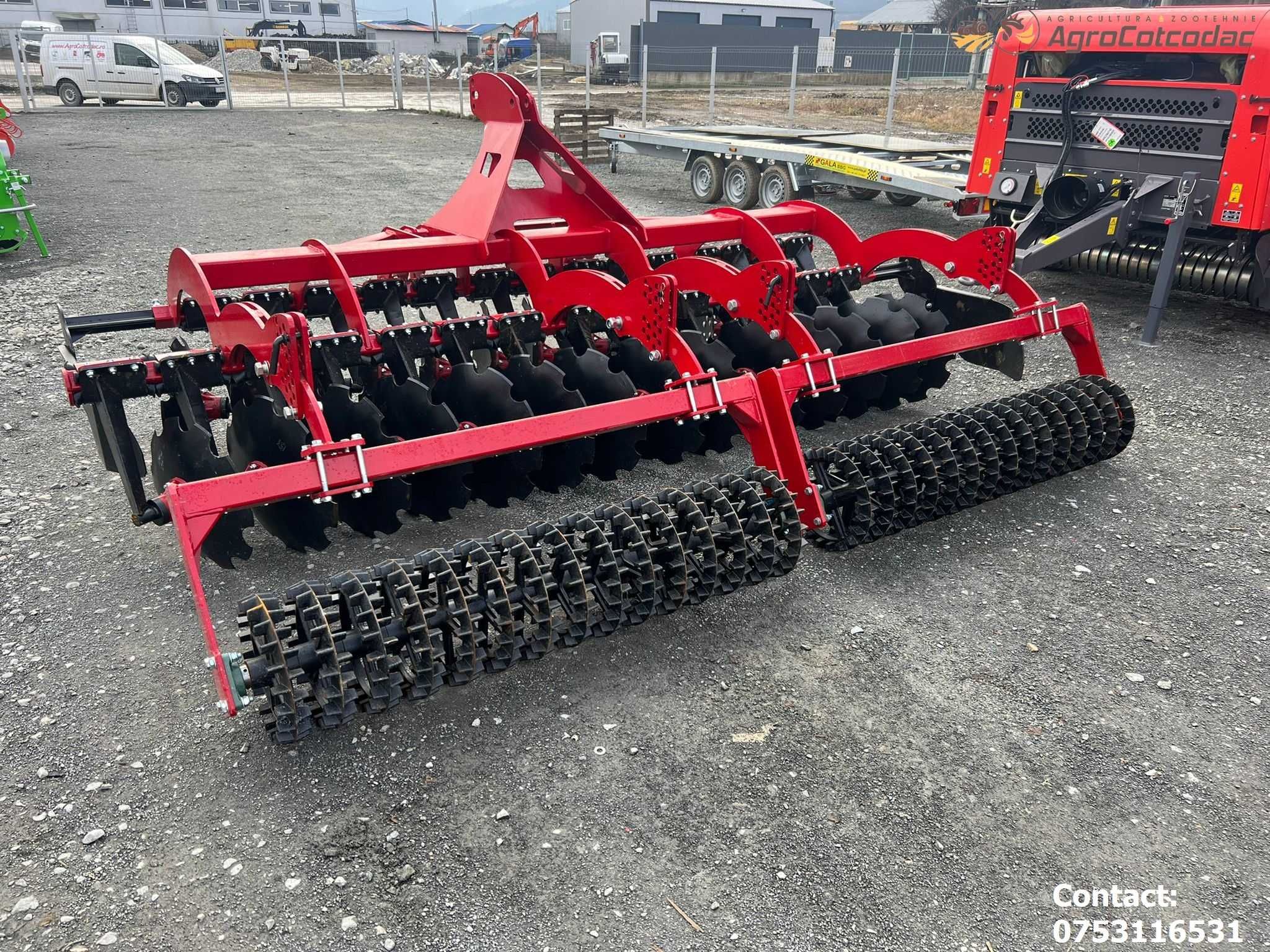 Terradisc agricol 4 m cu tavalug VINCLU
