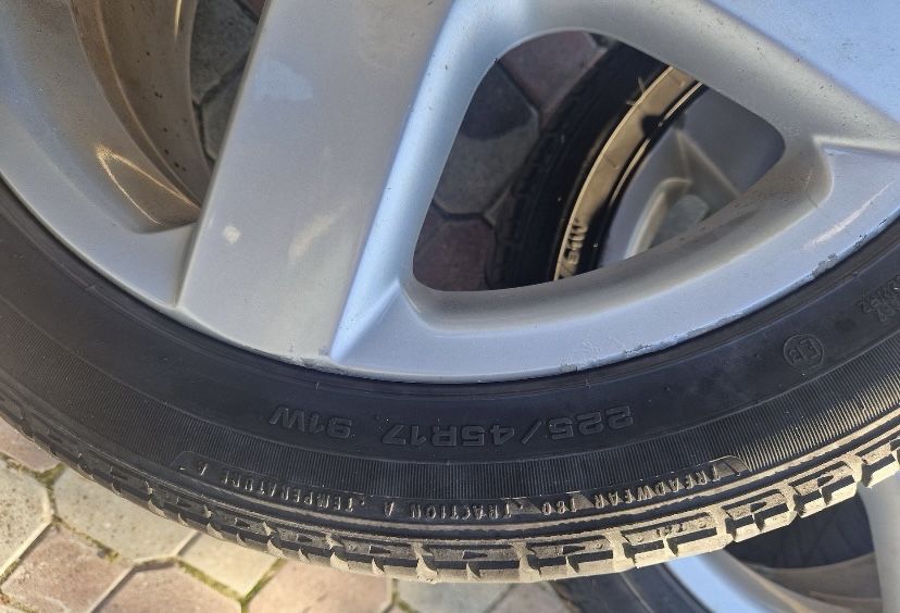 Vand set de roti vw,R17