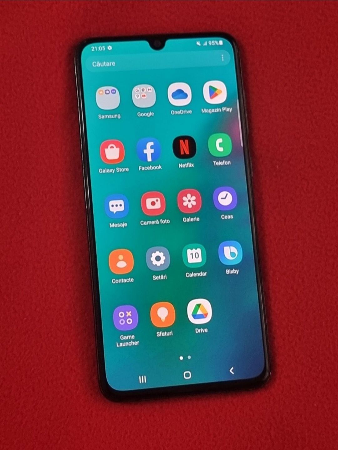 Samsung Galaxy A70 Albastru 128Gb, Liber de rețea, Husa inclusa.