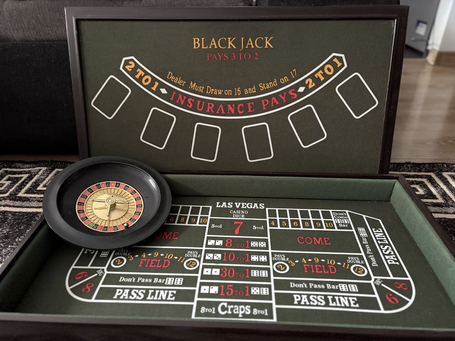 Masă POKER cu ruletă