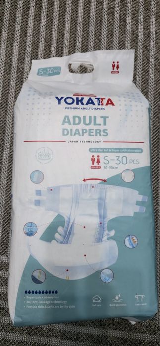 Памперсы Yokata размер S