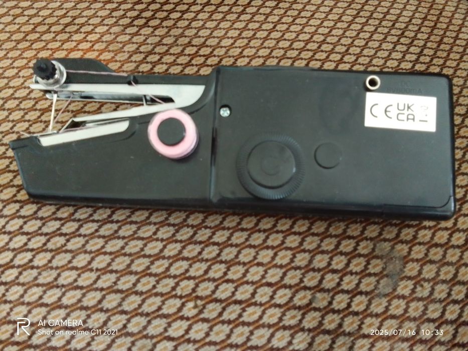 Ручная мини швейная машинка