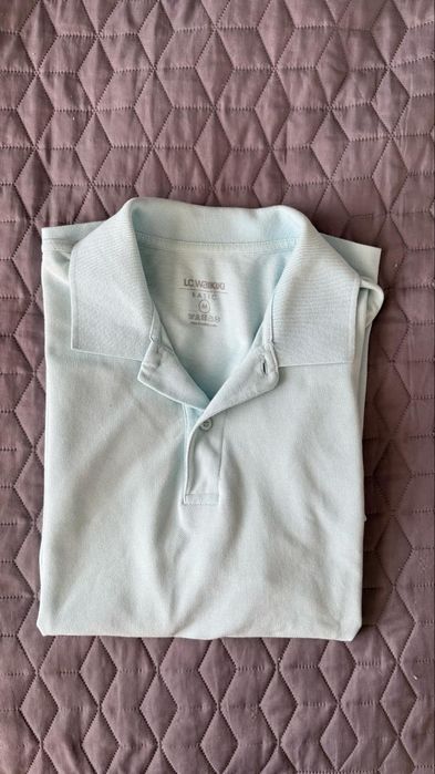 Мъжка тениска с яка LC WAIKIKI.