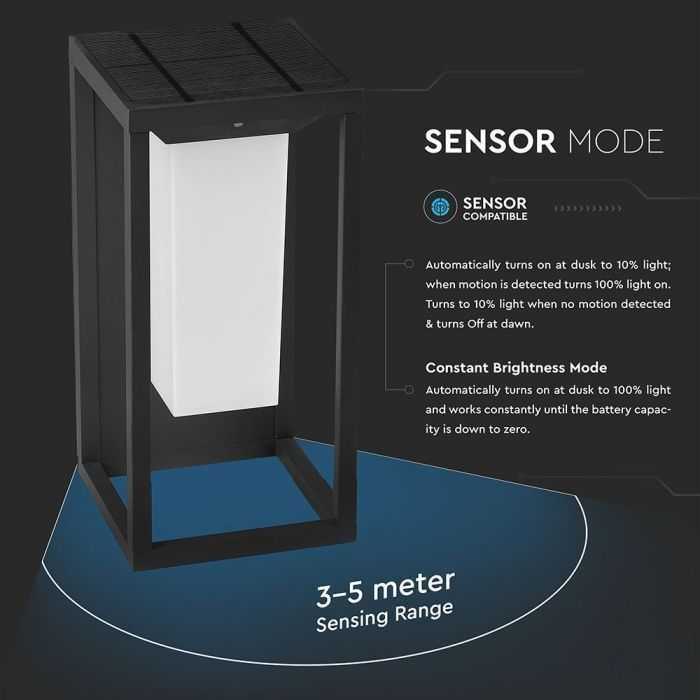 Соларна LED Лампа 2W SAMSUNG Чип