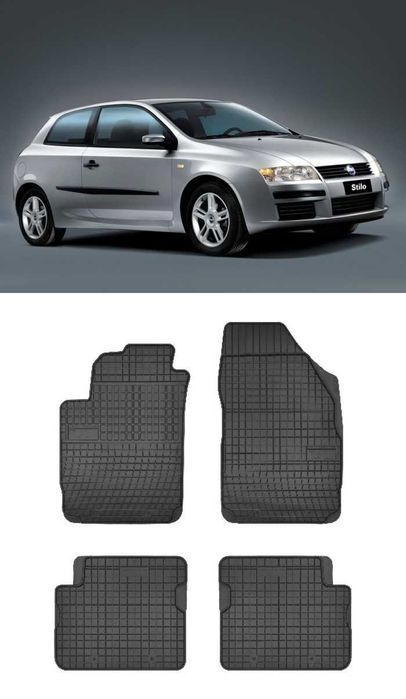 Гумени стелки Frogum съвместими с Alfa Romeo  Fiat  Lancia