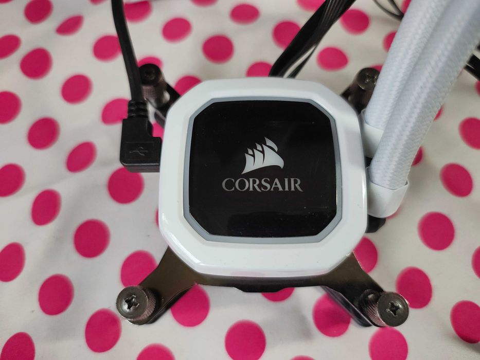 Cooler CPU Corsair Hydro H100i RGB Platinum SE White, Intel.