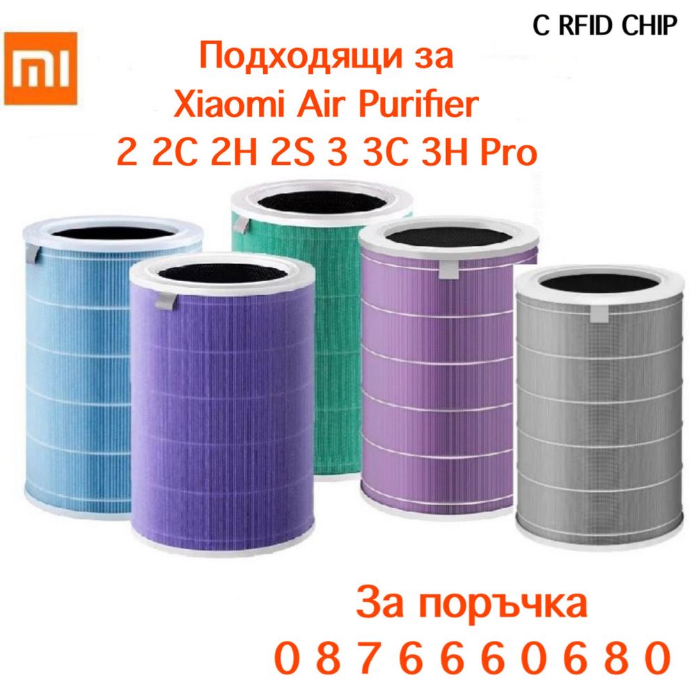 Филтър с RFID CHIP Xiaomi Air Purifier 2C 2H 2S 3C 3H  пречиствател