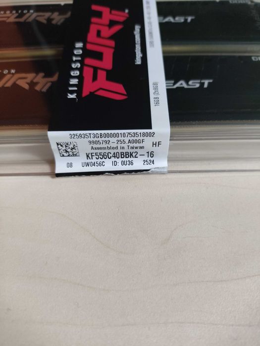 Memorie Kingston FURY Beast 16GB DDR5 5600MHz CL40 Dual Channel Kit