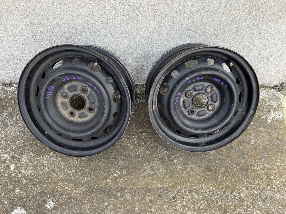 2 roti jante otel iarna Mazda 2 DE R14 4X100